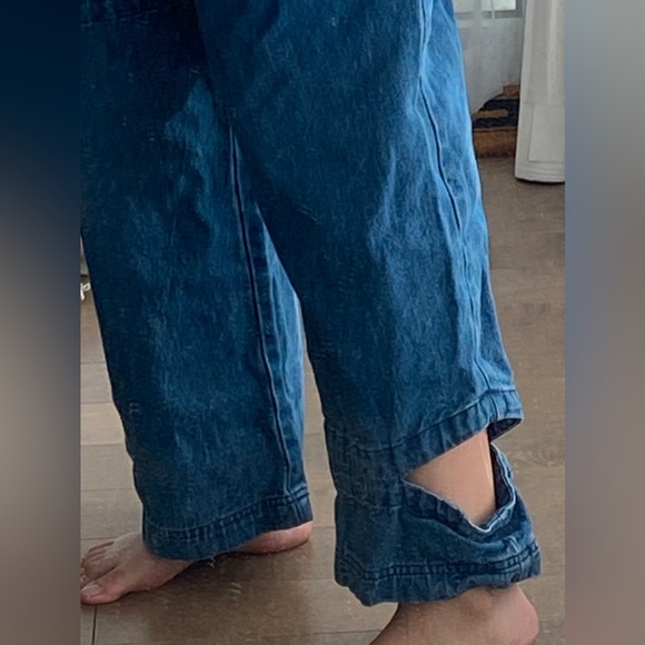 PAM Bri Bri Contrast Stitching Jeans - Picture 3 of 8